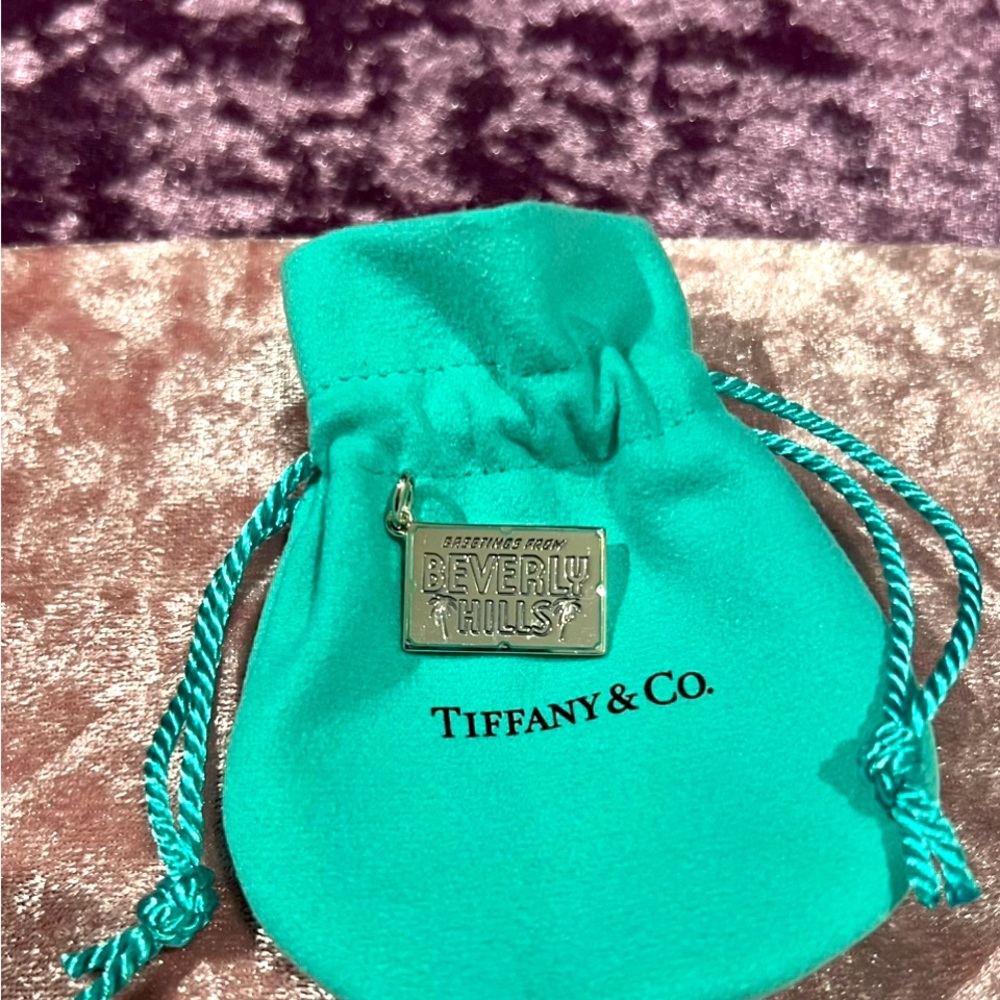 Tiffany & Co Retired Beverly Hills Postcard Charm